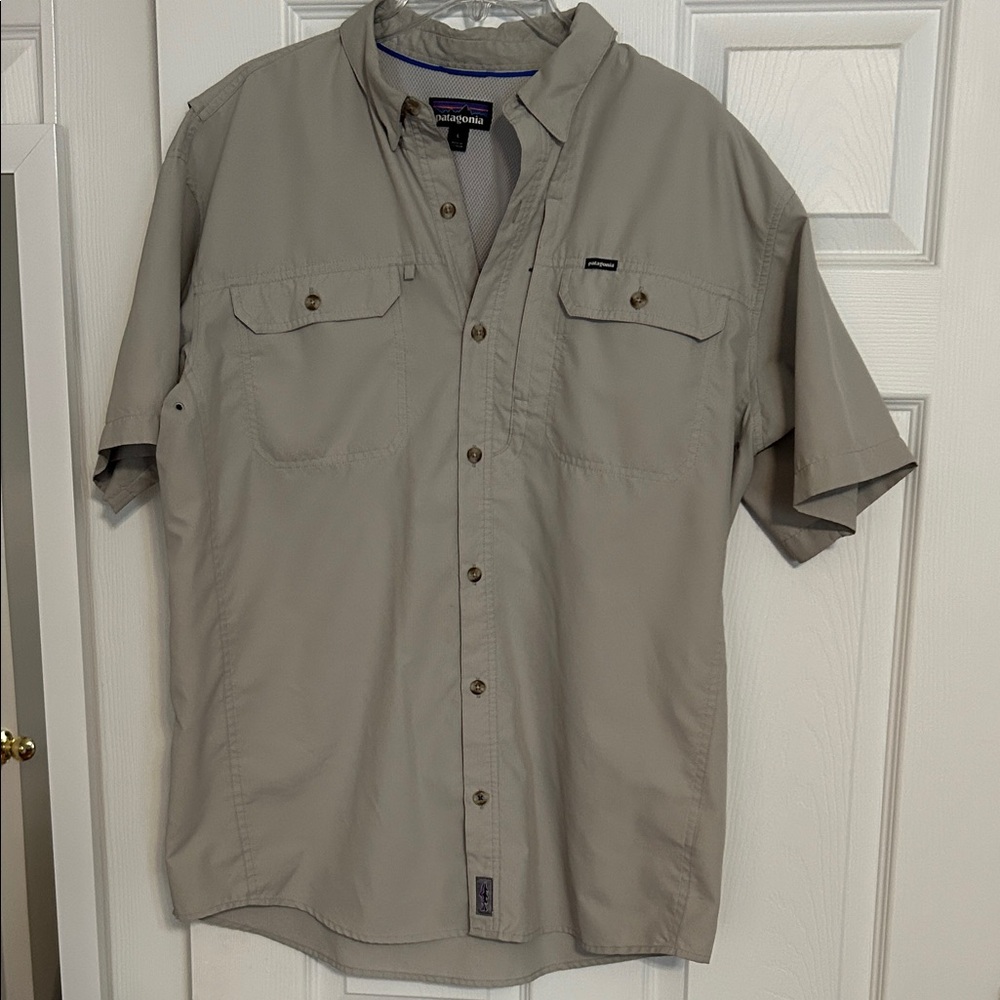 Patagonia Men's Sol Patrol button down shirt.